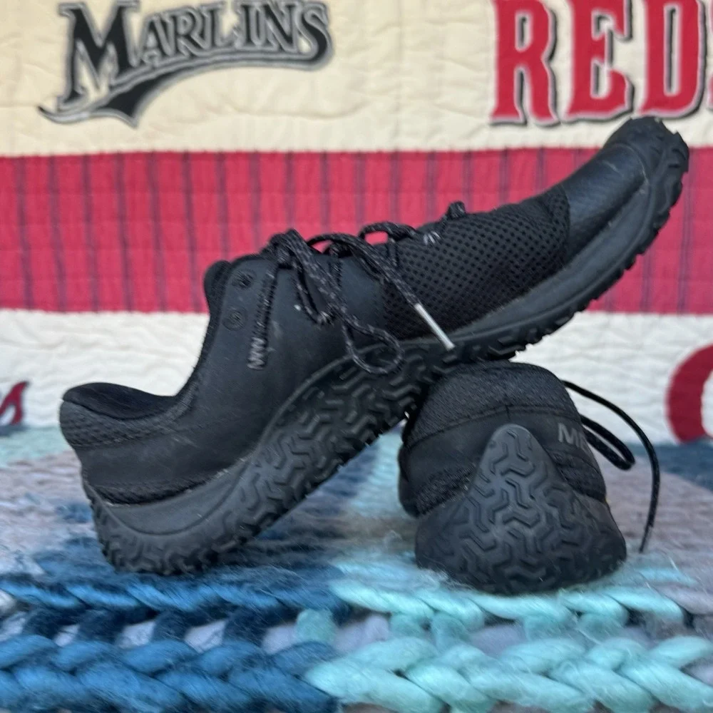 Merrell Women's Black Trail Running Shoes with Vibram Outsole